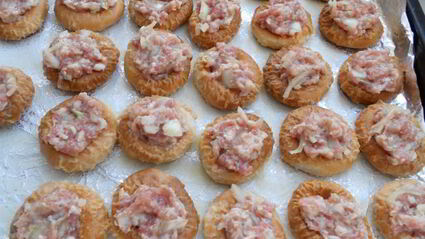 бублики фаршированные мясом