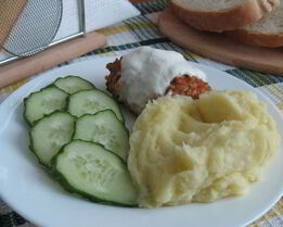 Детское картофельное пюре