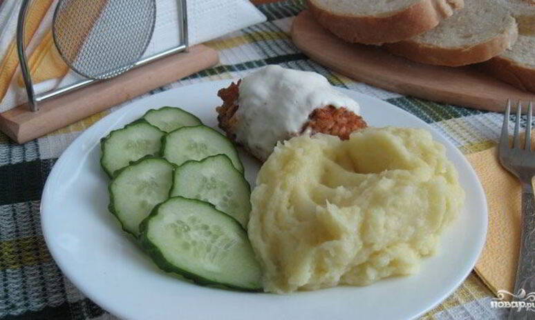 Рецепт детское картофельное пюре