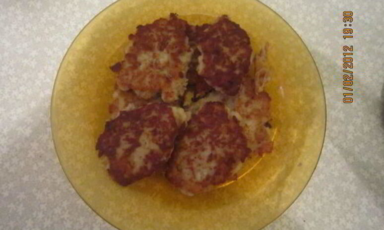 Рецепт драники с фаршем