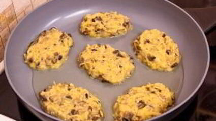 драники с грибами