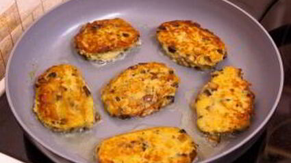 драники с грибами