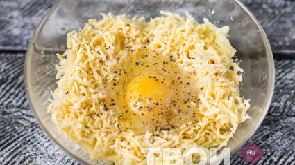 драники с сыром