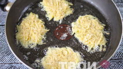 драники с сыром