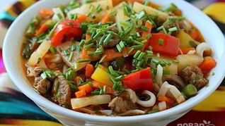 Дунганская лапша