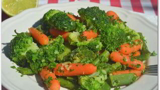 Гарнир из брокколи