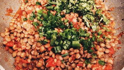 гарнир из чечевицы по-азиатски