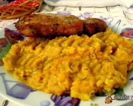 Гарнир из красной чечевицы