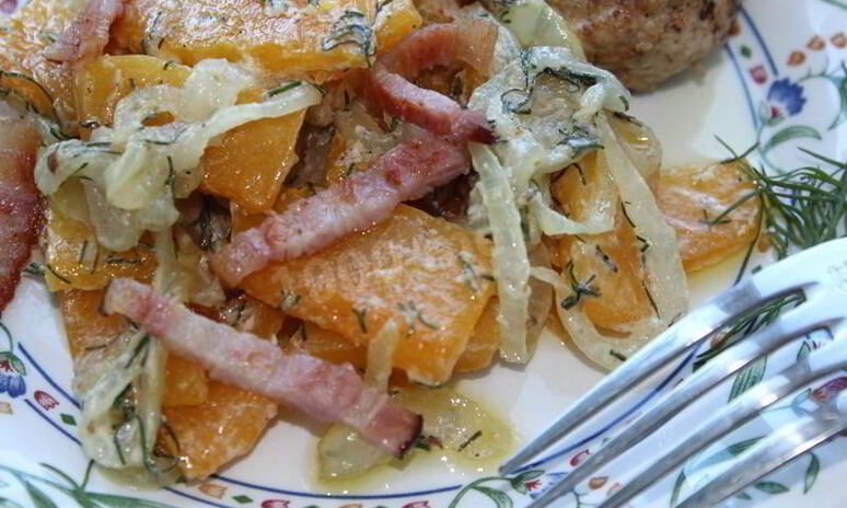 Рецепт гарнир из тыквы