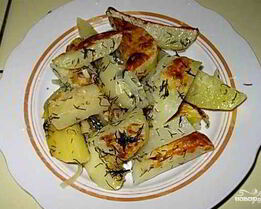 Гарнир к горбуше