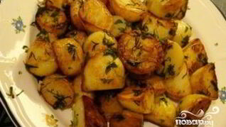 Гарнир к запеченной рыбе