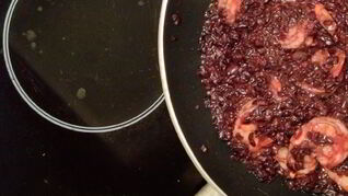 Императорский рис с королевскими креветками