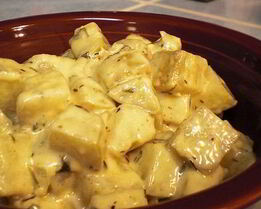 Картофель на гарнир в мультиварке