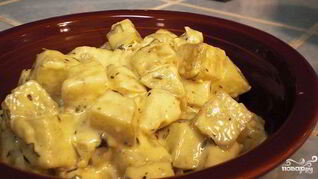 Картофель на гарнир в мультиварке