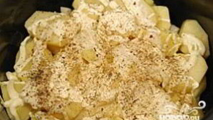 картофель на гарнир в мультиварке