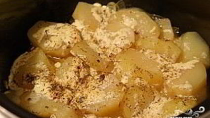 картофель на гарнир в мультиварке