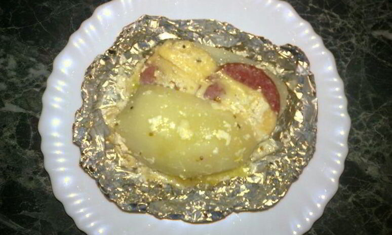 Рецепт картофель на пару