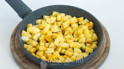 картофель с болгарским перцем