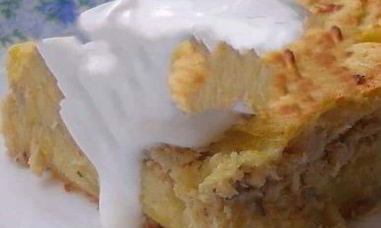 Рецепт картофель с куриной печенью