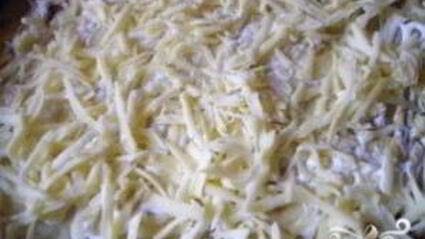 картофель с куриной печенью