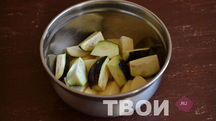 картофель с овощами