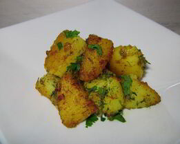 Картофель в индийском стиле