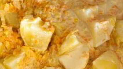 картофель в соусе альфредо