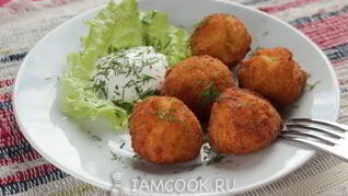 Картофельные крокеты с сыром