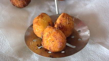 картофельные крокеты с сыром