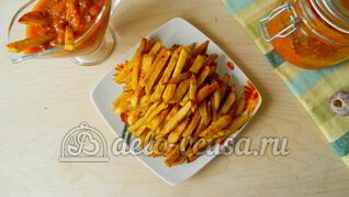 Картошка фри в духовке