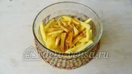 картошка фри в духовке