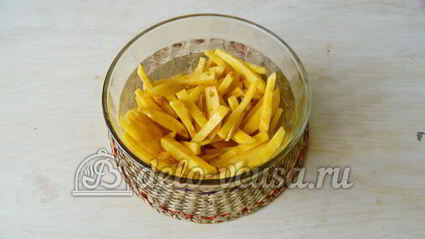 картошка фри в духовке