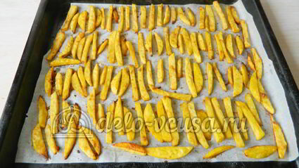картошка фри в духовке