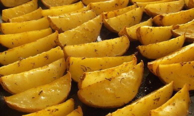 Рецепт картошка по-деревенски в духовке