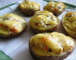 Картошка с фаршем в духовке