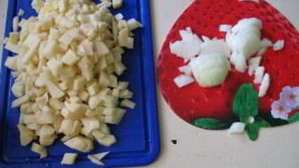 картошка с грибами опятами жареная