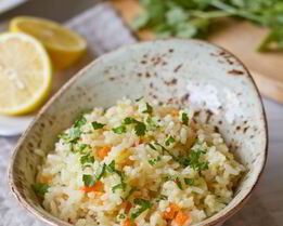 Острый рис в кокосовом молоке