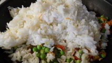 рис басмати с овощами