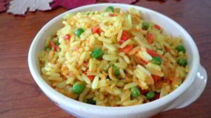 рис басмати с овощами