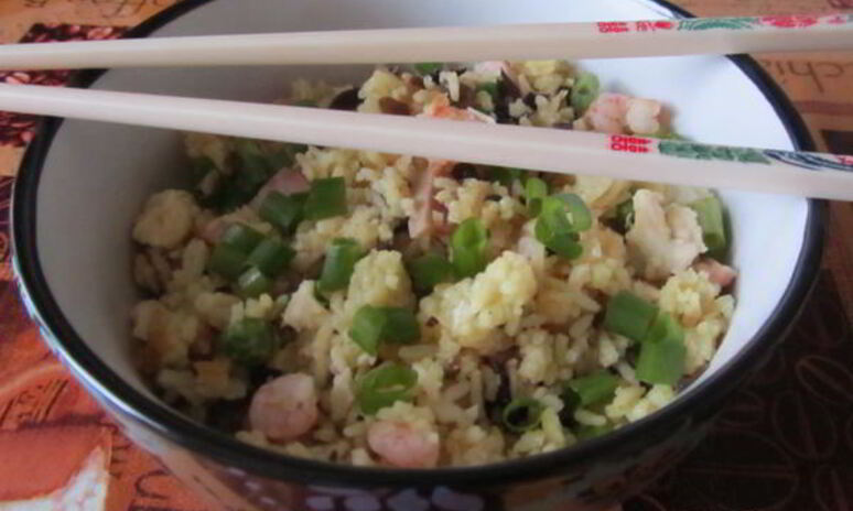 Рецепт рис по-кантонски