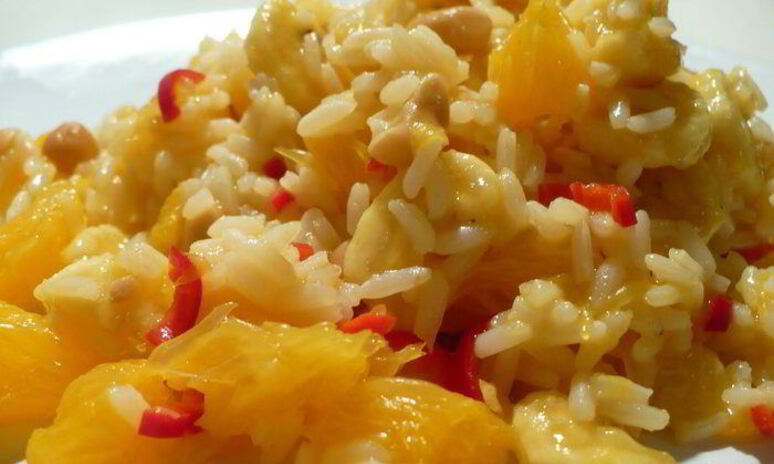 Рецепт рис с арахисом завтрак на бали