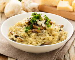 Рис с грибами