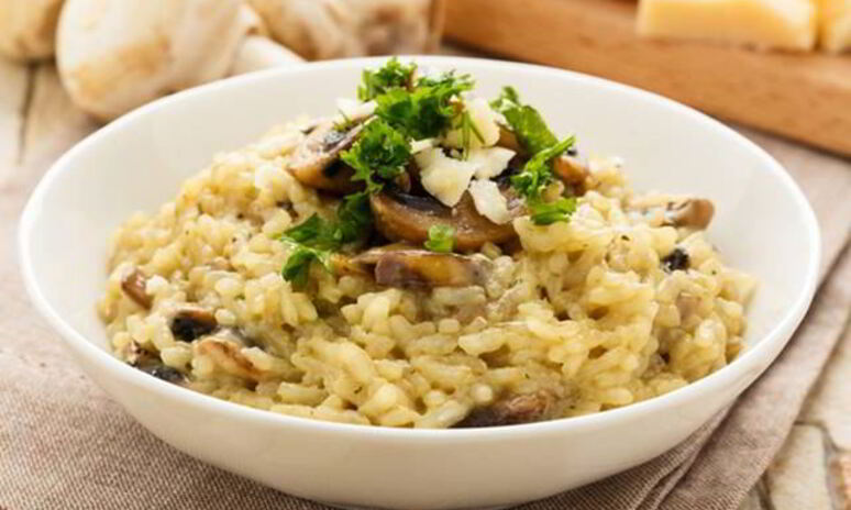 Рецепт рис с грибами