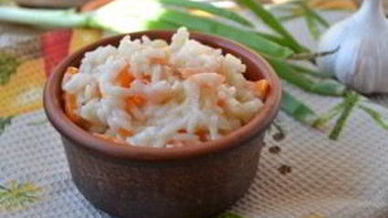 рис с креветками