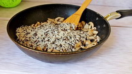 рис с овощами