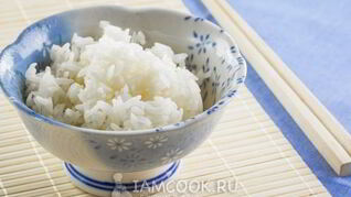 Рис в микроволновке