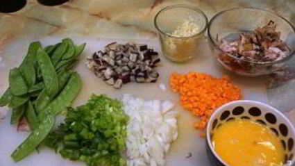 тайский рис с курицей