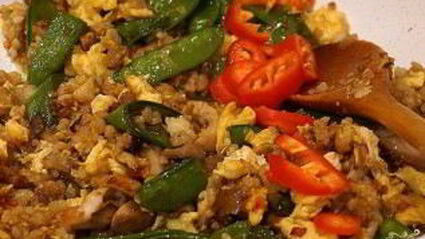 тайский рис с курицей