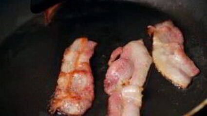 жареная картошка с беконом