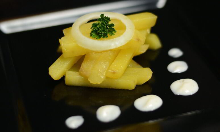 Рецепт жареная картошка